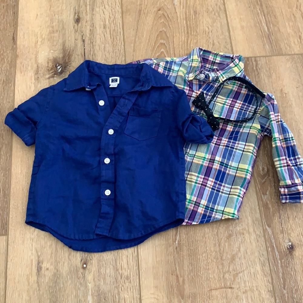 Janie & Jack Dress Shirt Bundle